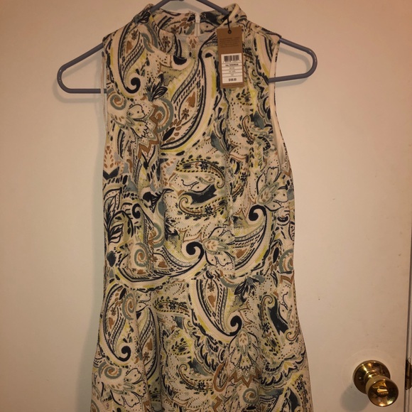 Johnston and Murphy Beige Halter dress - Picture 1 of 5